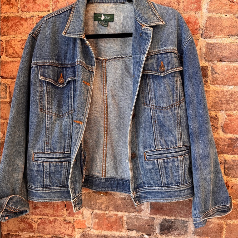 Hunt Club Vintage Denim Jacket Women’s Size Medium